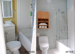 bathroom makeover in manchester